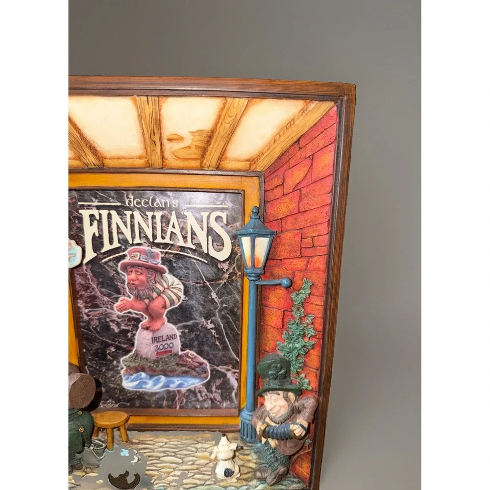 VTG NEW Blarney Stone Luck of the Irish Made in Ireland Souvenir Picture Frame